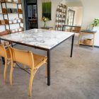 Mesa de Comedor de mármol Ferrara - Caliza Mármol