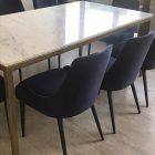 Mesa de Comedor de mármol Ferrara - Caliza Mármol