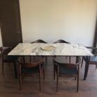 Mesa de Comedor de mármol Ferrara - Caliza Mármol