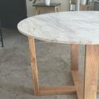 Mesas de comedor de marmol y madera - Tamaños personalizados - Caliza Marmol
